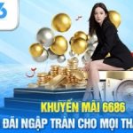 Khuyến mãi 6686 – Tổng hợp ưu đãi hot nhất 2024 cho bet thủ